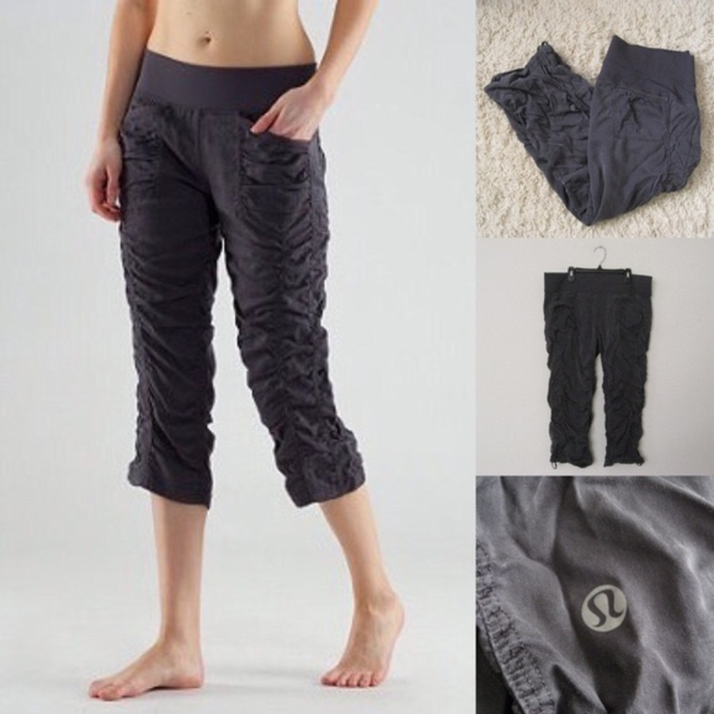 Lululemon cool down crop leggings size 10